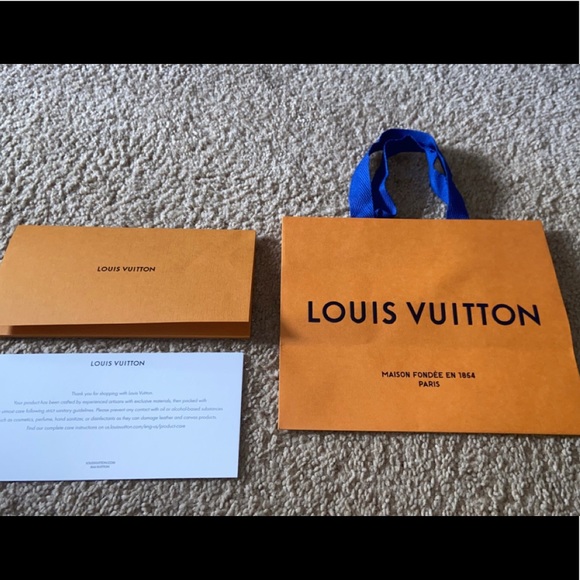 Louis Vuitton Bags Authentic Louis Vuitton Gift Bag And Card Poshmark